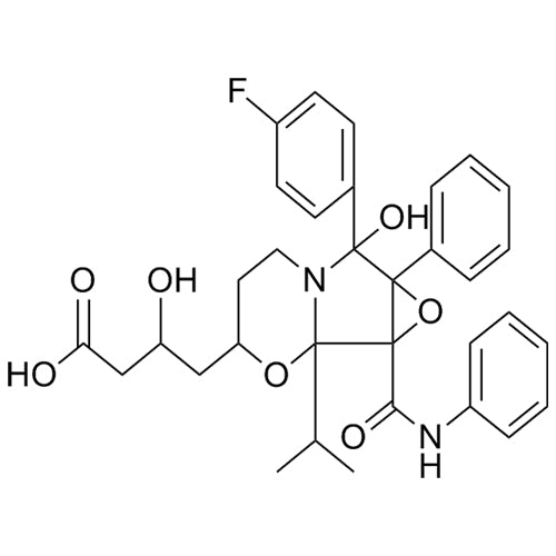 Atorvastatin epoxy pyrrolooxazin 6-hydroxy analog