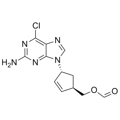 Abacavir Impurity ((1R,4R)-4-(2-amino-6-chloro-9H-purin-9-yl)cyclopent-2-en-1-yl)methyl formate