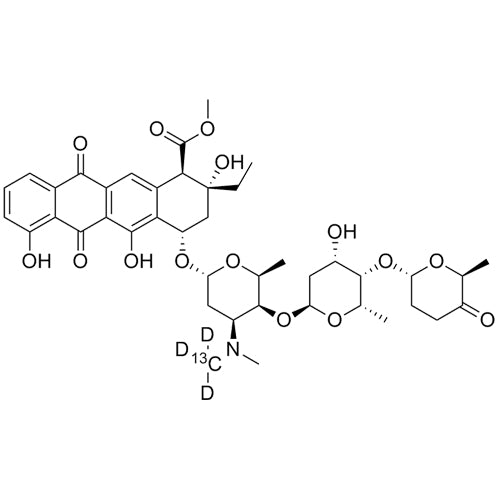 Aclarubicin-13C-d3