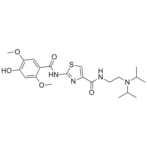 N-(2-(diisopropylamino)ethyl)-2-(4-hydroxy-2,5-dimethoxybenzamido)thiazole-4-carboxamide