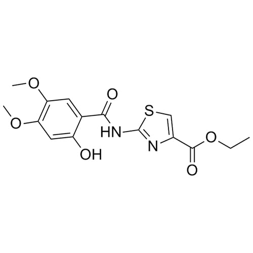 Acotiamide Related Compound (Ethyl 2-[(2-hydroxy-4,5-dimethoxybenzoyl)amino]-4-Thiazolecarboxylate)