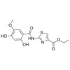 ethyl 2-(2,4-dihydroxy-5-methoxybenzamido)thiazole-4-carboxylate