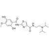 2-(2,5-dihydroxy-4-methoxybenzamido)-N-(2-(diisopropylamino)ethyl)thiazole-4-carboxamide