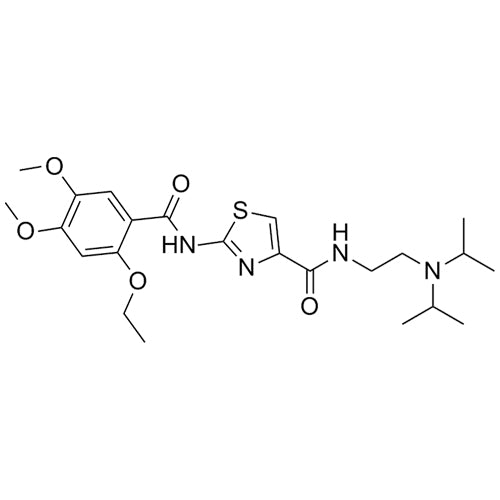 N-(2-(diisopropylamino)ethyl)-2-(2-ethoxy-4,5-dimethoxybenzamido)thiazole-4-carboxamide