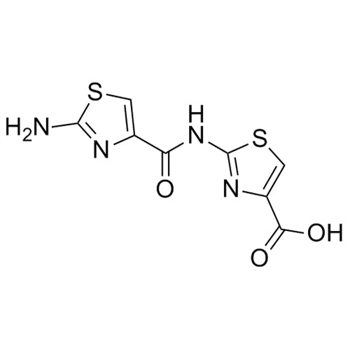2-(2-aminothiazole-4-carboxamido)thiazole-4-carboxylic acid