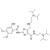 N-(2-(diisopropylamino)ethyl)-5-(((2-(diisopropylamino)ethyl)amino)methyl)-2-(2-hydroxy-4,5-dimethoxybenzamido)thiazole-4-carboxamide