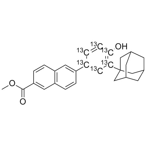 O-Desmethyl Adapalene-13C6