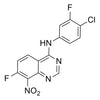 N-(4-chloro-3-fluorophenyl)-7-fluoro-8-nitroquinazolin-4-amine