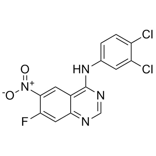 N-(3,4-dichlorophenyl)-7-fluoro-6-nitroquinazolin-4-amine