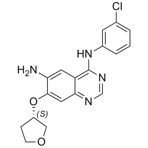 (S)-N4-(3-chlorophenyl)-7-((tetrahydrofuran-3-yl)oxy)quinazoline-4,6-diamine