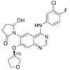 1-(4-((3-chloro-4-fluorophenyl)amino)-7-(((R)-tetrahydrofuran-3-yl)oxy)quinazolin-6-yl)-5-hydroxypyrrolidin-2-one