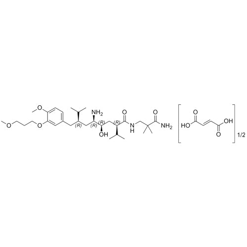 Aliskiren Hemifumarate Enantiomer (RRRR isomer) Impurity