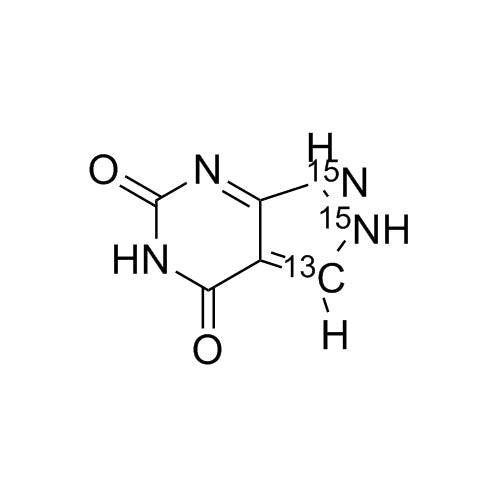 Oxypurinol-13C-15N2
