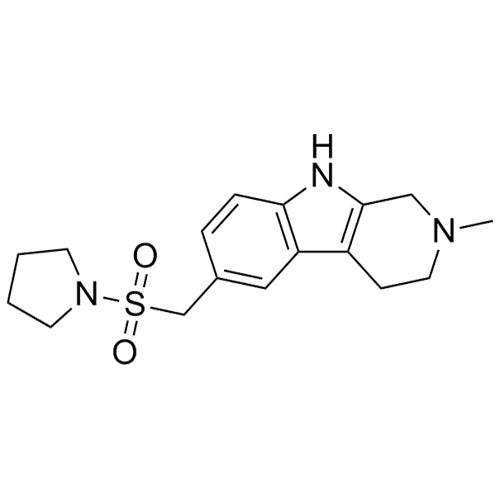 2-methyl-6-((pyrrolidin-1-ylsulfonyl)methyl)-2,3,4,9-tetrahydro-1H-pyrido[3,4-b]indole