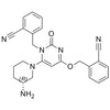 (R)-2-(((6-(3-aminopiperidin-1-yl)-1-(2-cyanobenzyl)-2-oxo-1,2-dihydropyrimidin-4-yl)oxy)methyl)benzonitrile