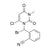 2-(bromo(6-chloro-3-methyl-2,4-dioxo-3,4-dihydropyrimidin-1(2H)-yl)methyl)benzonitrile