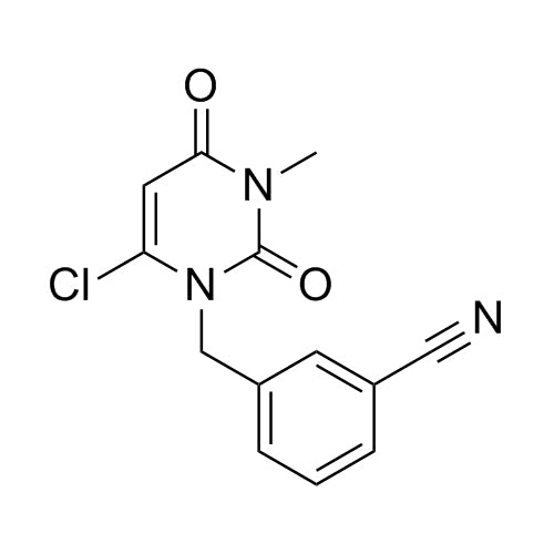 3-((6-chloro-3-methyl-2,4-dioxo-3,4-dihydropyrimidin-1(2H)-yl)methyl)benzonitrile