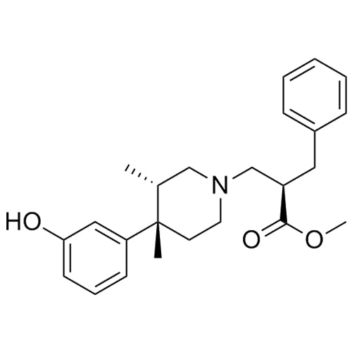 (R)-methyl 2-benzyl-3-((3S,4S)-4-(3-hydroxyphenyl)-3,4-dimethylpiperidin-1-yl)propanoate