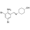 Cis-4-((2-amino-3,5-dibromobenzylidene)amino)cyclohexanol
