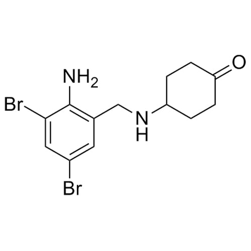 4-((2-amino-3,5-dibromobenzyl)amino)cyclohexanone