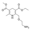 3-ethyl 5-methyl 2-((2-aminoethoxy)methyl)-6-methyl-1,4-dihydropyridine-3,5-dicarboxylate