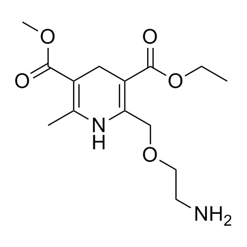 3-ethyl 5-methyl 2-((2-aminoethoxy)methyl)-6-methyl-1,4-dihydropyridine-3,5-dicarboxylate