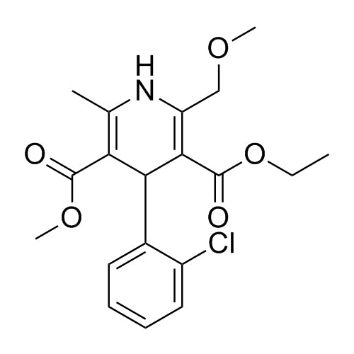 3-ethyl 5-methyl 4-(2-chlorophenyl)-2-(methoxymethyl)-6-methyl-1,4-dihydropyridine-3,5-dicarboxylate