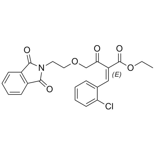 (E)-ethyl 2-(2-chlorobenzylidene)-4-(2-(1,3-dioxoisoindolin-2-yl)ethoxy)-3-oxobutanoate