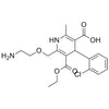 6-((2-aminoethoxy)methyl)-4-(2-chlorophenyl)-5-(ethoxycarbonyl)-2-methyl-1,4-dihydropyridine-3-carboxylic acid