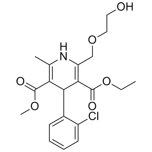 3-ethyl 5-methyl 4-(2-chlorophenyl)-2-((2-hydroxyethoxy)methyl)-6-methyl-1,4-dihydropyridine-3,5-dicarboxylate