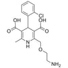 2-((2-aminoethoxy)methyl)-4-(2-chlorophenyl)-6-methyl-1,4-dihydropyridine-3,5-dicarboxylic acid