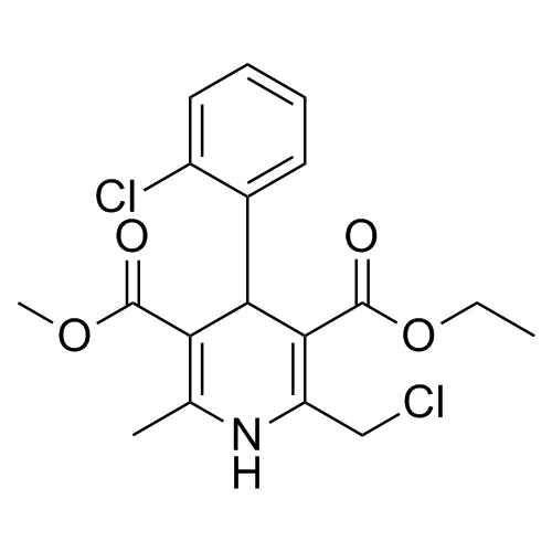 3-ethyl 5-methyl 2-(chloromethyl)-4-(2-chlorophenyl)-6-methyl-1,4-dihydropyridine-3,5-dicarboxylate