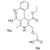 6-((carboxymethoxy)methyl)-4-(2-chlorophenyl)-5-(ethoxycarbonyl)-2-methyl-1,4-dihydropyridine-3-carboxylic acid, disodium salt