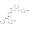 4-(2-chlorodibenzo[b,f][1,4]oxazepin-11-yl)-N-(2-(4-chlorophenoxy)phenyl)piperazine-1-carboxamide
