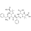 (4S)-2-(1-((R)-2-amino-2-phenylacetamido)-2-(((1R)-2-((carboxy((4S)-4-carboxy-5,5-dimethylthiazolidin-2-yl)methyl)amino)-2-oxo-1-phenylethyl)amino)-2-oxoethyl)-5,5-dimethylthiazolidine-4-carboxylic acid