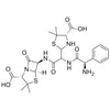 (2S,5R,6R)-6-(2-((R)-2-amino-2-phenylacetamido)-2-((4S)-4-carboxy-5,5-dimethylthiazolidin-2-yl)acetamido)-3,3-dimethyl-7-oxo-4-thia-1-azabicyclo[3.2.0]heptane-2-carboxylic acid