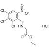 ethyl 2-((2,3,4-trichloro-6-nitrobenzyl)amino)acetate hydrochloride