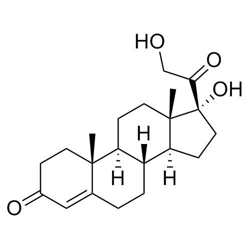 (8R,9S,10R,13S,14S,17R)-17-hydroxy-17-(2-hydroxyacetyl)-10,13-dimethyl-6,7,8,9,10,11,12,13,14,15,16,17-dodecahydro-1H-cyclopenta[a]phenanthren-3(2H)-one