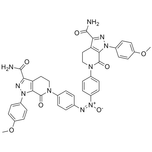 1,2-bis(4-(3-carbamoyl-1-(4-methoxyphenyl)-7-oxo-4,5-dihydro-1H-pyrazolo[3,4-c]pyridin-6(7H)-yl)phenyl)diazene oxide
