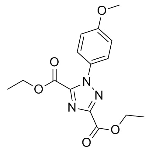 diethyl 1-(4-methoxyphenyl)-1H-1,2,4-triazole-3,5-dicarboxylate
