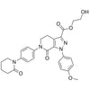 2-hydroxyethyl 1-(4-methoxyphenyl)-7-oxo-6-(4-(2-oxopiperidin-1-yl)phenyl)-4,5,6,7-tetrahydro-1H-pyrazolo[3,4-c]pyridine-3-carboxylate