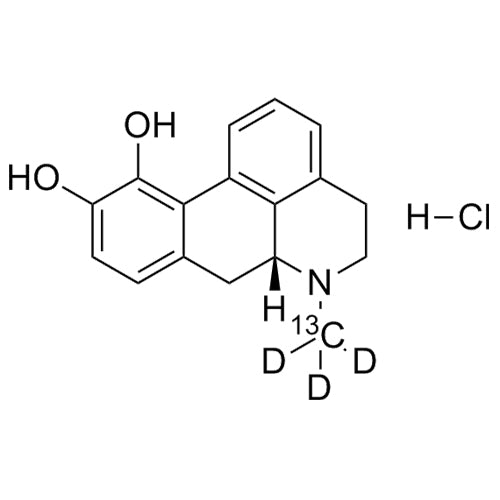 Apomorphine-13C-d3 HCl