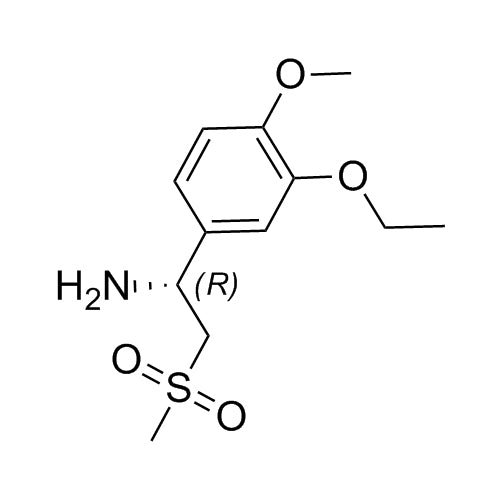 (R)-1-(3-ethoxy-4-methoxyphenyl)-2-(methylsulfonyl)ethanamine
