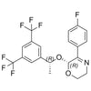 (R)-6-((R)-1-(3,5-bis(trifluoromethyl)phenyl)ethoxy)-5-(4-fluorophenyl)-3,6-dihydro-2H-1,4-oxazine