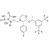 3-(((2R,3S)-2-((R)-1-(3,5-bis(trifluoromethyl)phenyl)ethoxy)-3-(4-fluorophenyl)morpholino)methyl)-5-oxo-1-phosphono-4,5-dihydro-1H-1,2,4-triazole 2-oxide