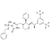 benzyl hydrogen (3-(((2R,3S)-2-((R)-1-(3,5-bis(trifluoromethyl)phenyl)ethoxy)-3-phenylmorpholino)methyl)-5-oxo-4,5-dihydro-1H-1,2,4-triazol-1-yl)phosphonate