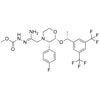 (Z)-methyl 2-(1-amino-2-((2R,3S)-2-((R)-1-(3,5-bis(trifluoromethyl)phenyl)ethoxy)-3-(4-fluorophenyl)morpholino)ethylidene)hydrazinecarboxylate