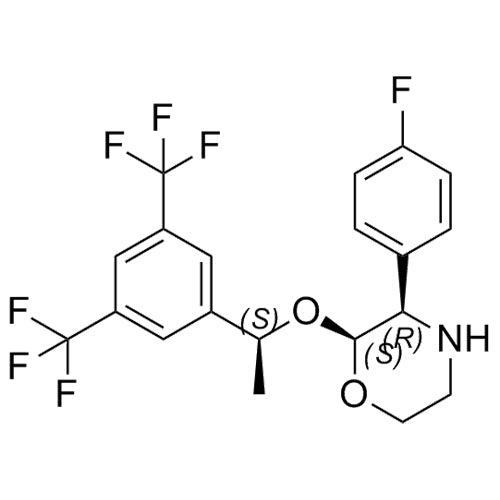 (2S,3R)-2-((S)-1-(3,5-bis(trifluoromethyl)phenyl)ethoxy)-3-(4-fluorophenyl)morpholine