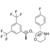 (2R,3S)-2-((S)-1-(3,5-bis(trifluoromethyl)phenyl)ethoxy)-3-(4-fluorophenyl)morpholine