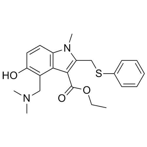 ethyl 4-((dimethylamino)methyl)-5-hydroxy-1-methyl-2-((phenylthio)methyl)-1H-indole-3-carboxylate